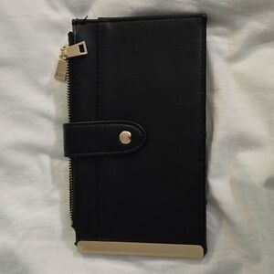Womens Black Wallet
